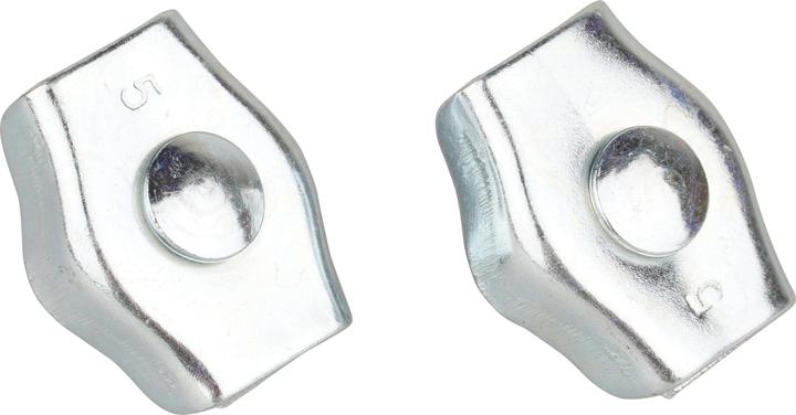Immagine prodotto Mamutec Morsetto per fune metallica zincato Simplex 5 mm 2 pz.
