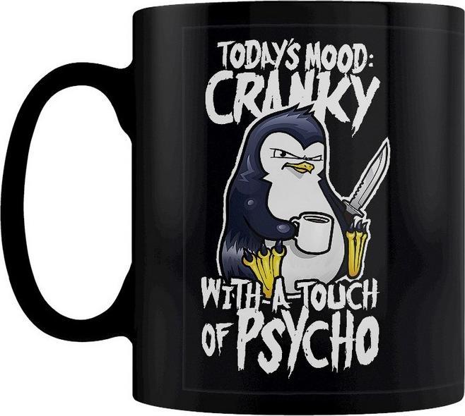 Immagine prodotto Psycho Penguin Tazza da caffè L'umore di oggi: irritabile