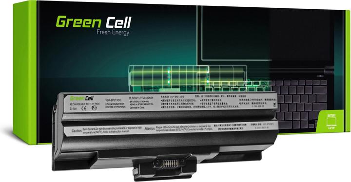 GreenCell SY03 - Battery - Sony - VAIO VGN-FW PCG-31311M VGN-FW21E (6 Cells, 4400 mAh)