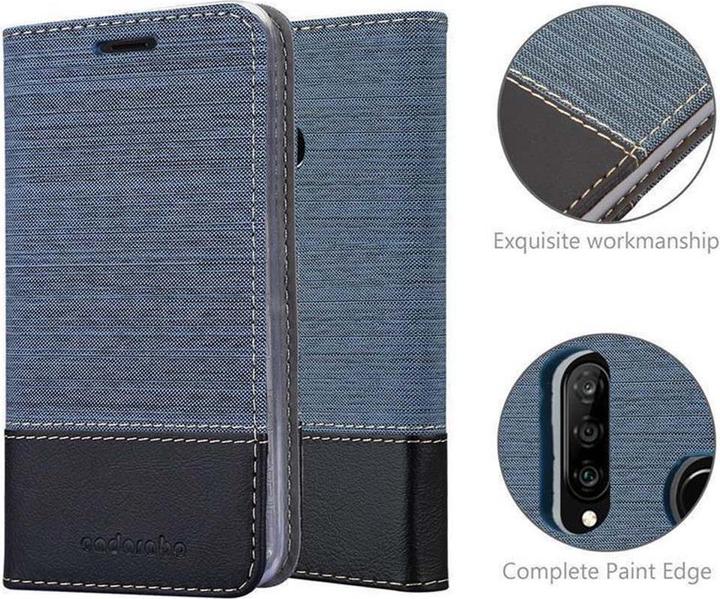 Image du produit Cadorabo Couverture look jeans Book (Huawei P30 Lite)