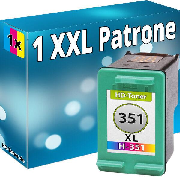 Produktbild Druckfuxx DRUCKER PATRONEN für HP 351 XL PhotoSmart C4580 C5280 D5360 C4280 D426