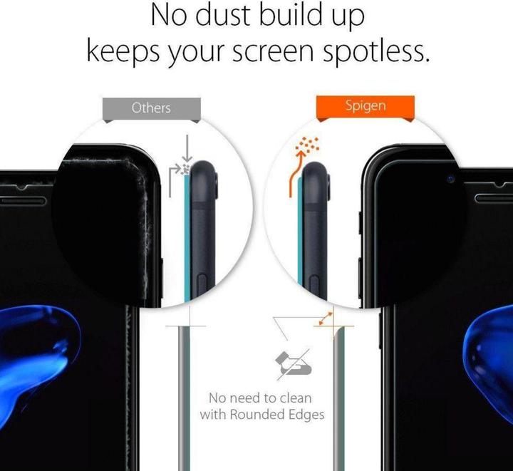 Actual product image Spigen Glass Slim (1 Piece)