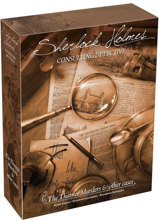 Asmodée Thames Murders: Sherlock Holmes: Consulting Detective (2017) /Board Game (English)