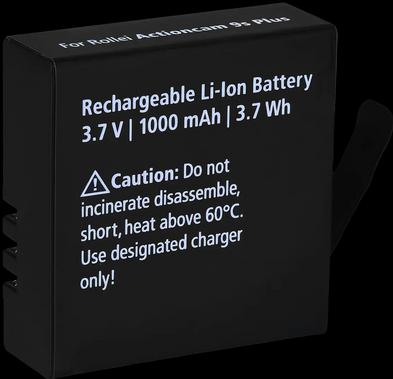 Actual product image Rollei Action one replacement battery