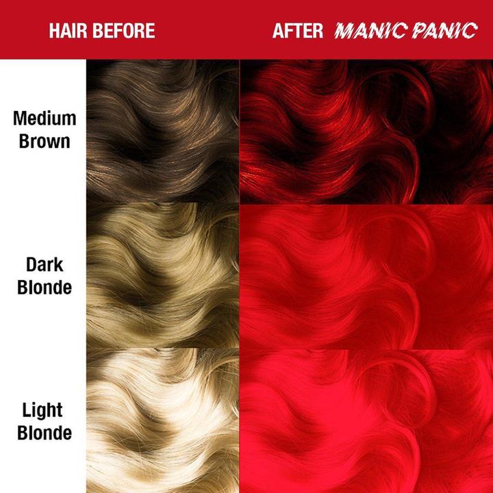 Actual product image Skybound Pillarbox Red Classic Creme Vegan Cruelty Free Red Semi Permanent Hair Dye 118ml (Pillarbox Red)