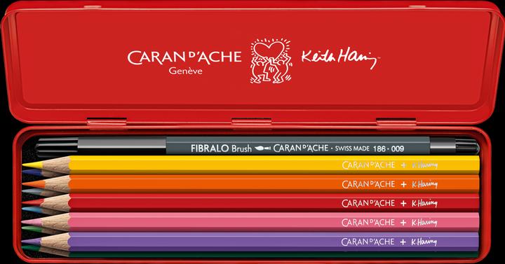 Produktbild Caran d'Ache Farbset Keith Haring Sonderedition (Mehrfarbig, 11 x)