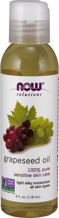 Image du produit Now Foods Grapeseed (Huile pour le corps, 118 ml)