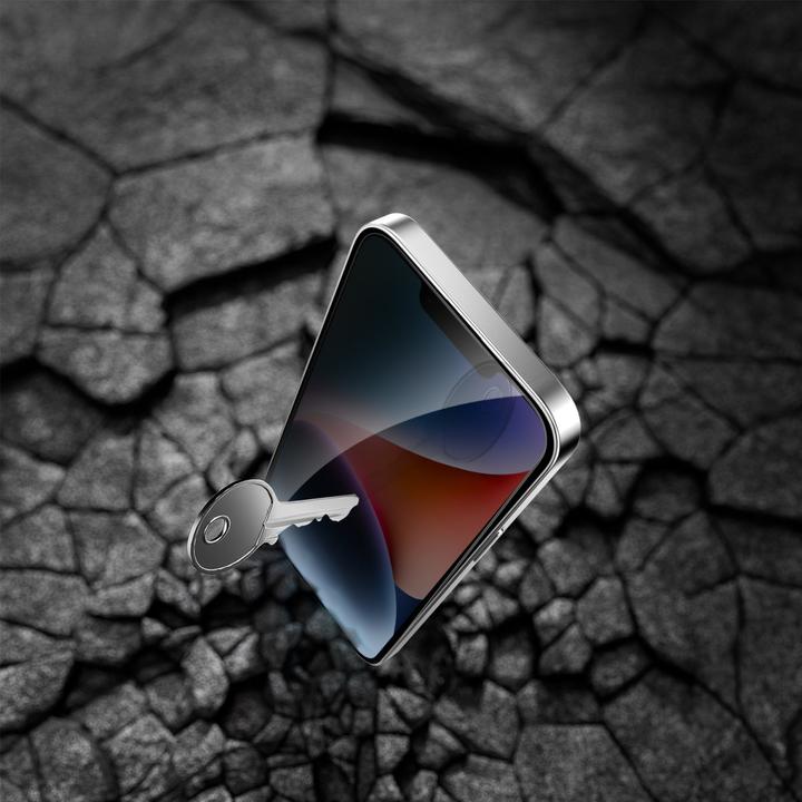 Productafbeelding 4smarts Second Glass Privacy (1 Stuk, Apple iPhone 16e)