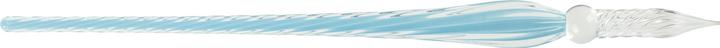 Image du produit Herbin Plume Verre Torsadee Bleu Azur 18 cm (Bleu Azur, 324 x)