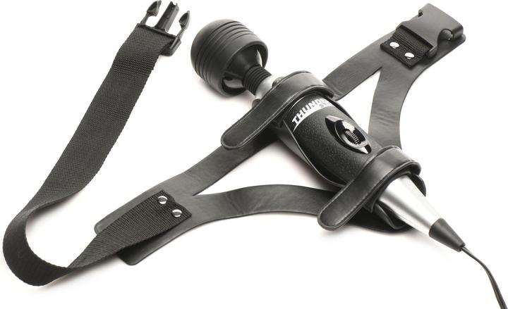 Productafbeelding Master Series XR Brands - Thunder Strap Wand Dijharnas - Zwart