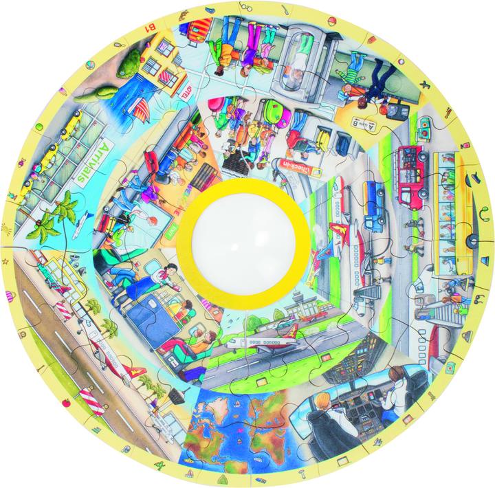 Image du produit Beleduc Puzzle éducatif XXL Aéroport (49 pièces)