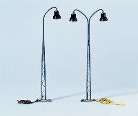 Actual product image Piko Lattice mast lamp, 2 flame, 140 mm