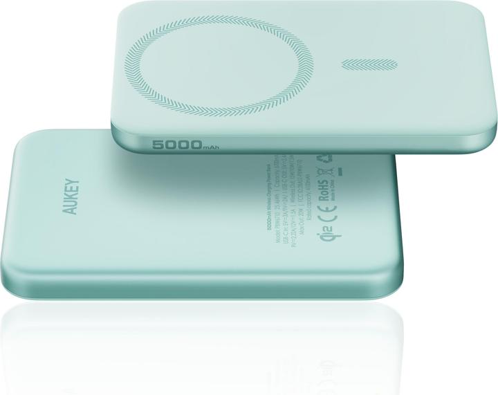 Produktbild Aukey MAG FUSION SLIM - Powerbank (5000 mAh, 18 W, 18 Wh)