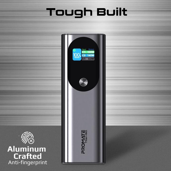Produktbild ProMate Titan-160 Powerbank 27600mAh (27600 mAh, 160 W, 99.36 Wh)