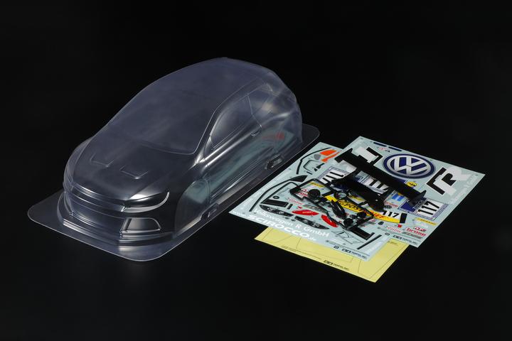 Actual product image Tamiya VW Scirocco GT24-CNG LW body parts set