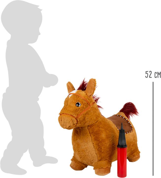 Actual product image small foot Bouncy horse