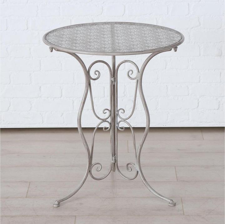 Actual product image Boltze Home Garden set Flores Iron, Beige (40 cm)