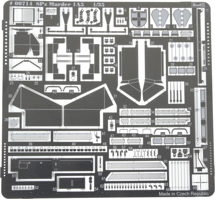 Produktbild Revell Fotoätzteile für 03092(SPz Mader)