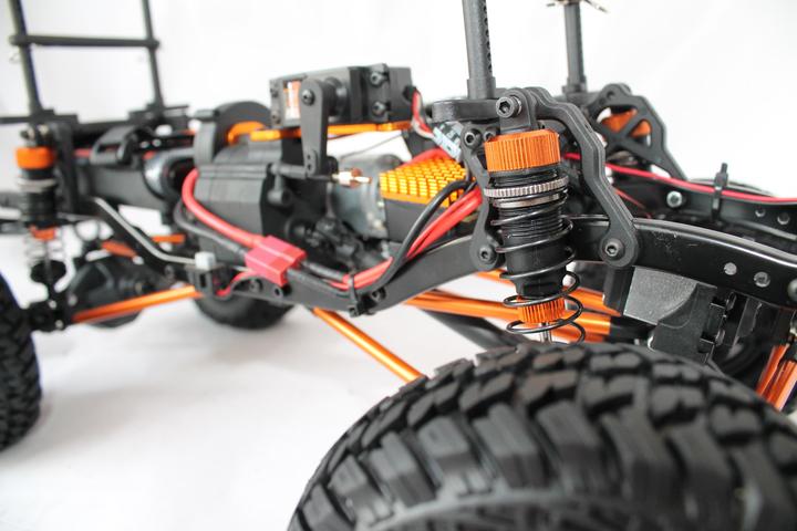 Image du produit DF-Models DF-4S Crawler 313 mm 2021 JYM Edition - ORANGE (RTR Prêt à fonctionner)