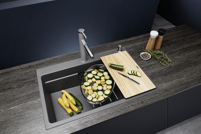 Produktbild Blanco Etagon 8 (Einbauspüle mit Abtropffläche, 78 cm, 51 cm)