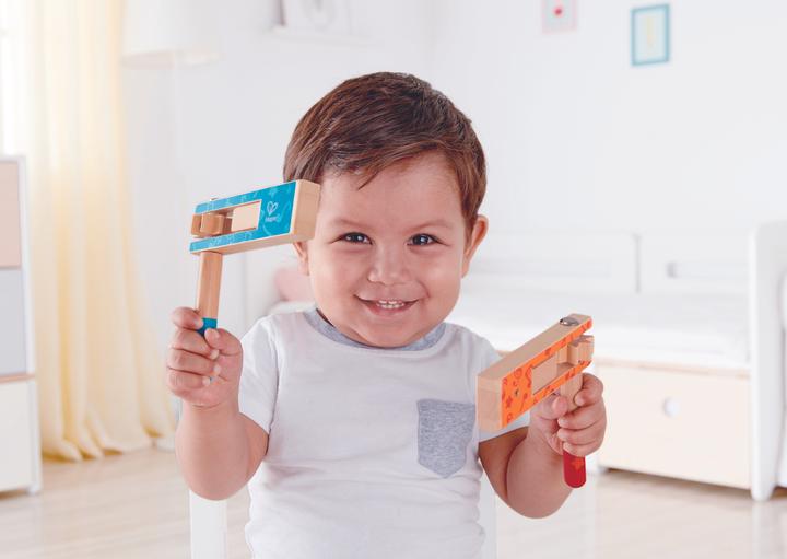 Produktbild Hape Holzratsche (Deutsch, Französisch, Italienisch, Englisch)