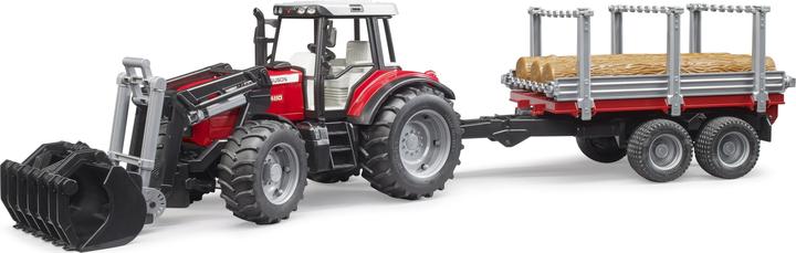 Actual product image Bruder Massey Ferguson 7480 with front loader