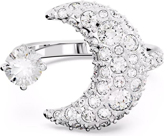Produktbild Swarovski Luna Offener Ring Mond Weiss (55)