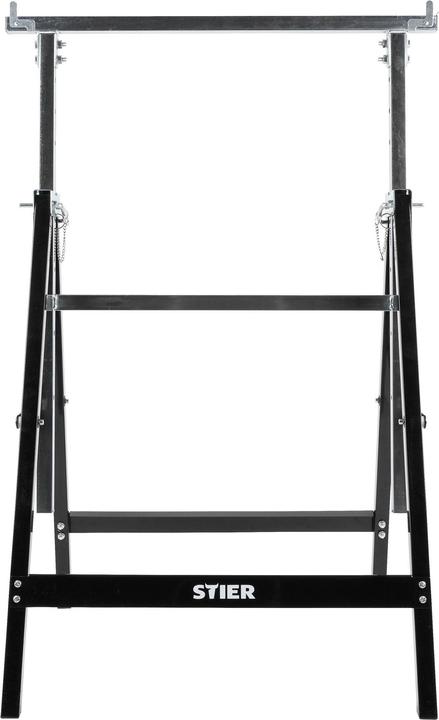 Immagine prodotto Stier Cavalletto da lavoro telescopico, 200 kg (68 cm, 1300 cm)