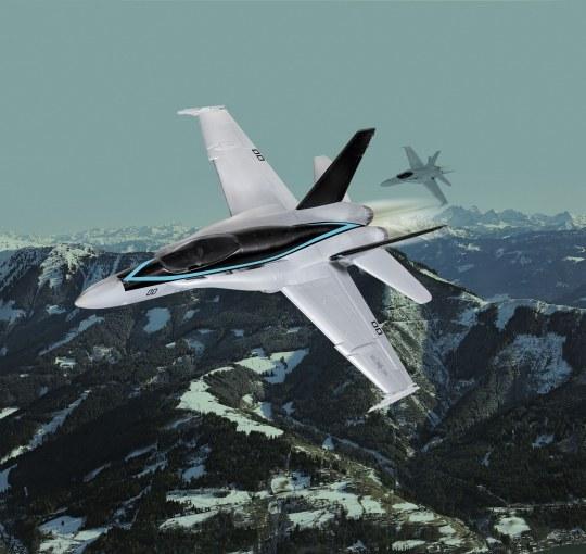 Produktbild Revell F/A-18 Hornet Top Gun (easy click)