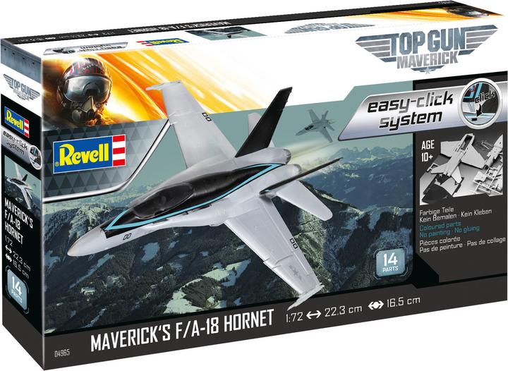 Produktbild Revell F/A-18 Hornet Top Gun (easy click)