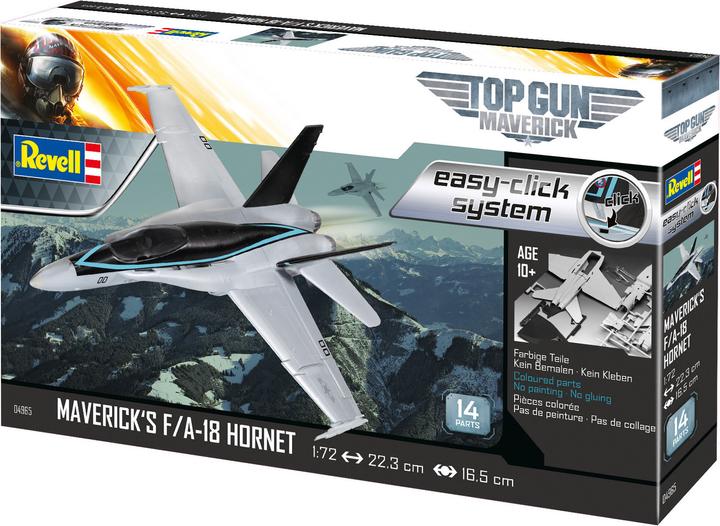 Produktbild Revell F/A-18 Hornet Top Gun (easy click)