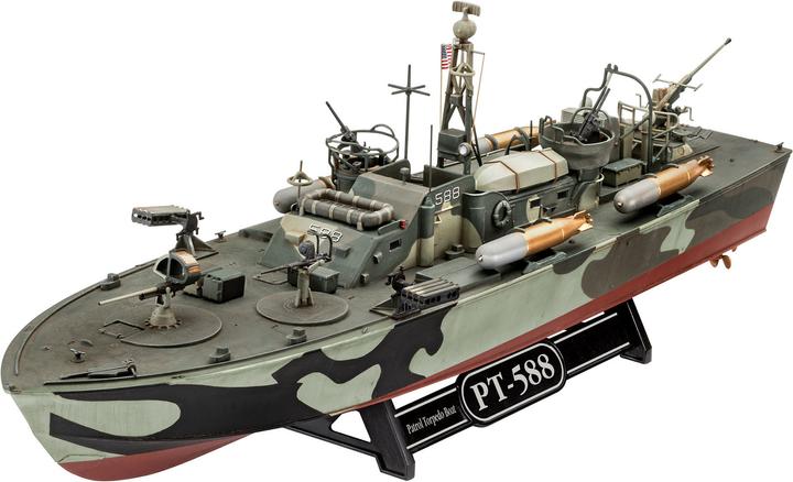 Actual product image Revell Patrol Torpedo Boat PT-588/PT-579 (late)