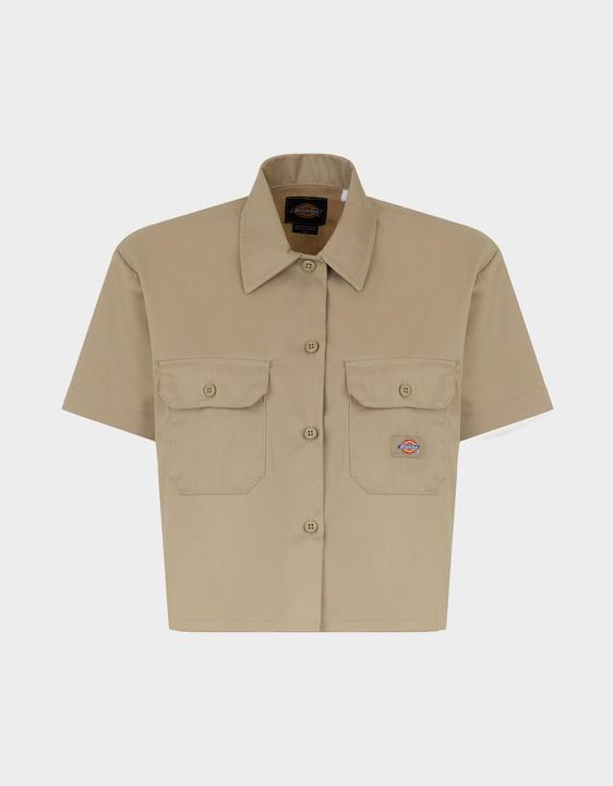 Dickies Work Shirt Cropped Ss W (L)