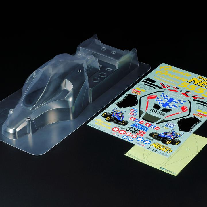 Actual product image Tamiya Comical Avante Body Parts Set (clear)