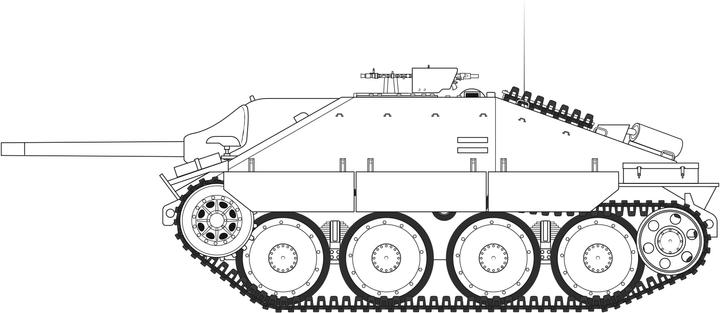 Produktbild Hornby JagdPanzer 38 tonne Hetzer, Late Version