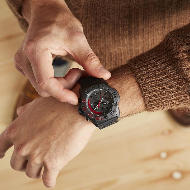 Image du produit Luminox Navy Seal Chronographe 3580 Series (Montre analogique, Chronographe, Montre de plongée, Swiss Made, 45 mm)