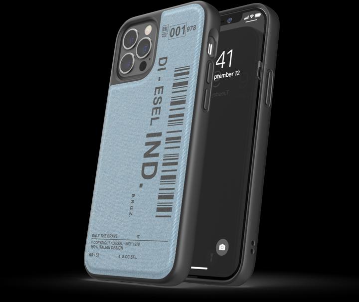 Immagine prodotto Diesel Caso modellato Denim (Apple iPhone 12, Realme 12 Pro+)