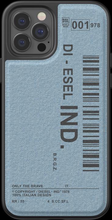 Immagine prodotto Diesel Caso modellato Denim (Apple iPhone 12, Realme 12 Pro+)