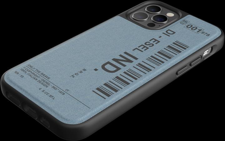 Immagine prodotto Diesel Caso modellato Denim (Apple iPhone 12, Realme 12 Pro+)