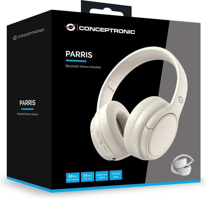 Produktbild Conceptronic Headset Wireless Bluetooth 5.4 Dual-Device ws (25 h, Kabelgebunden)