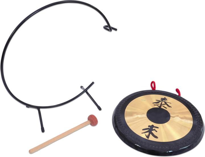 Actual product image Betzold Musik Table gong with metal stand (Bell)