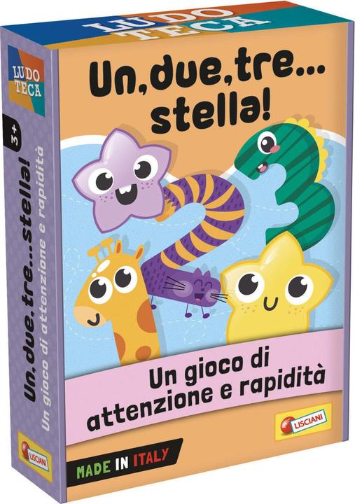 Produktbild Lisciani Games Playroom Children's Cards 123 Star, 100569