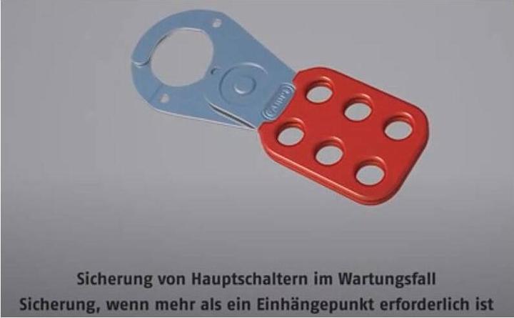 Actual product image Abus Hauptschalter-Verriegelung