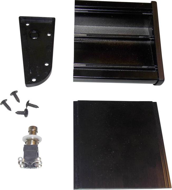Actual product image Cliff Foot switch 250 V/AC 1 A 1 pedal Actuator curved 2 NO contacts 1 pc.