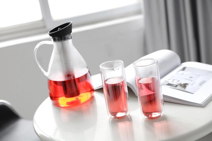 Produktbild Viva Eistee Karaffe Glas/Sil./ES 2l (2 l)