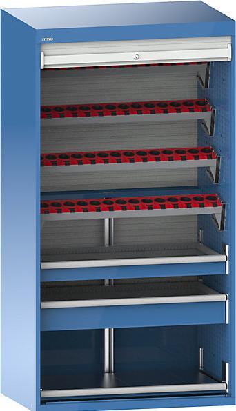 Image du produit Lista Armoire CNC avec volet roulant (103.80 cm, 195 cm)