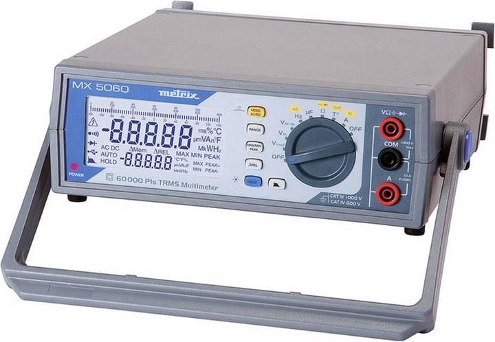 Metrix Tisch Multimeter Für Ihre Laboranwendungen einfach und effizient (CAT III 1000V)