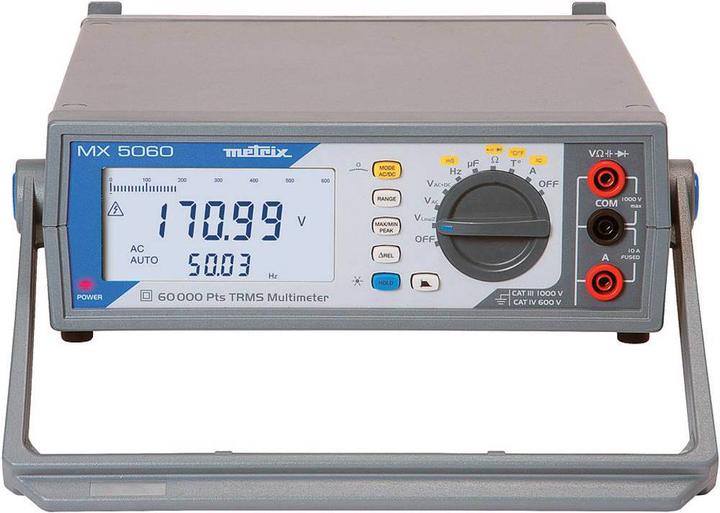 Immagine prodotto Metrix Multimetro da banco Per le vostre applicazioni di laboratorio semplici ed efficienti (CAT III 1000V)