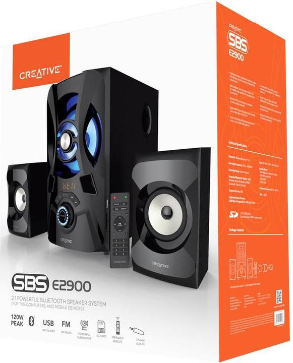 Actual product image Creative SBS E2900