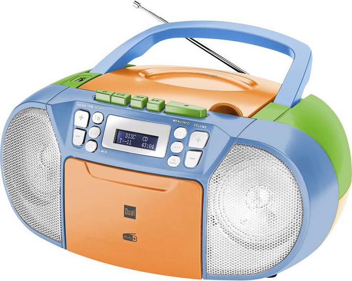 Produktbild Dual DAB-P 210 Boombox (FM, AM, DAB+)